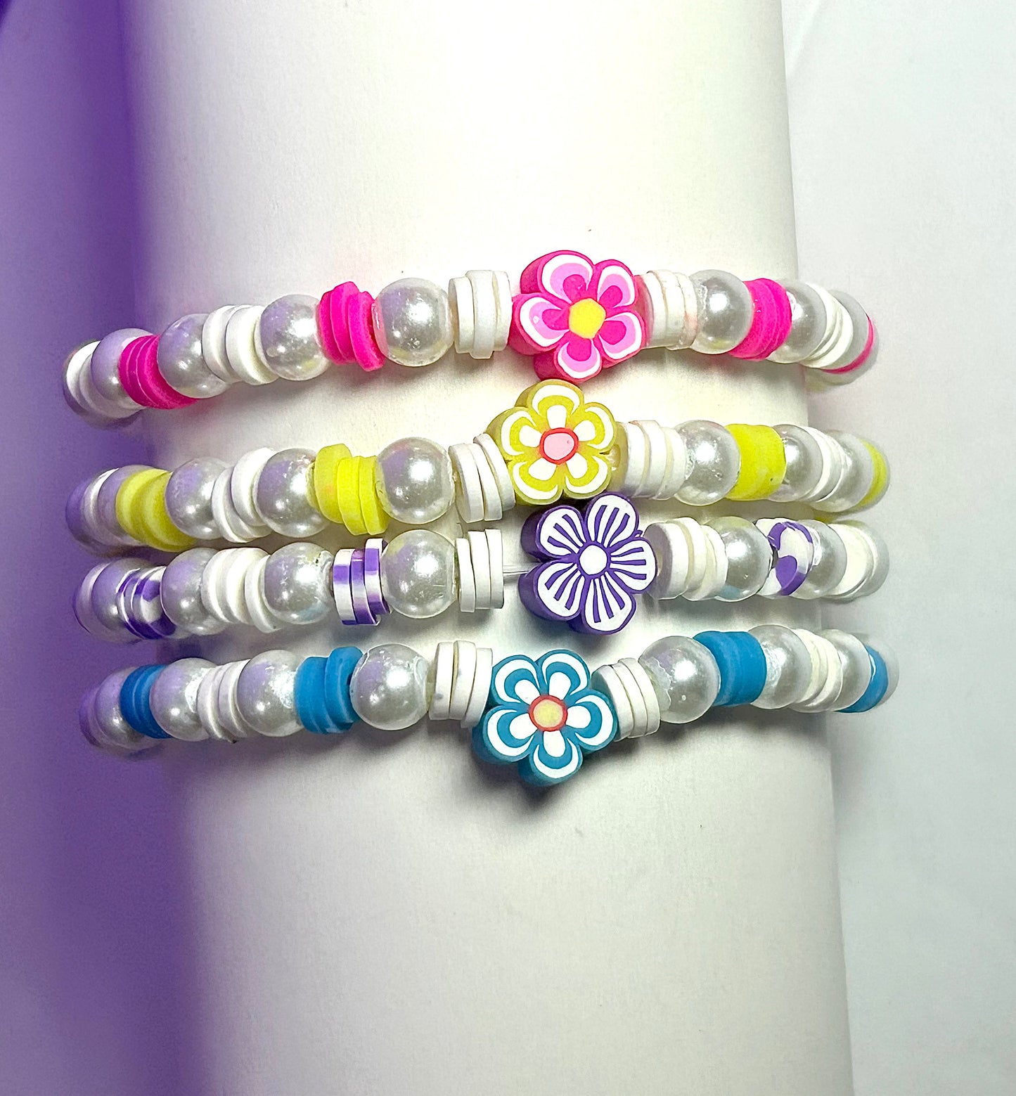 Kids flower bracelet