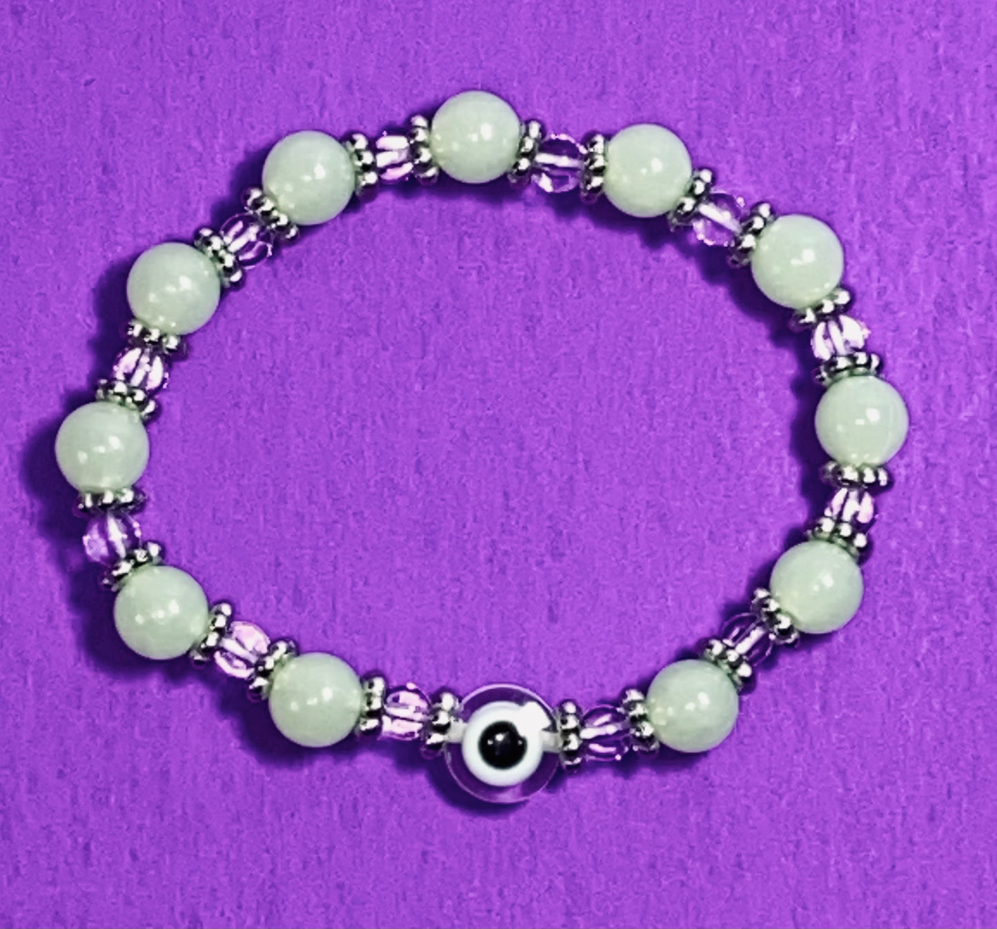 Glow in the dark eye bracelet