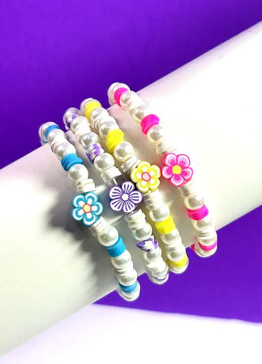 Kids flower bracelet
